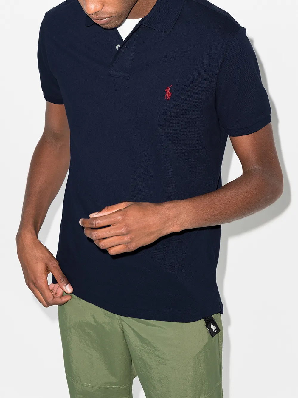 Polo Ralph Lauren playera tipo polo de algodón con logo bordado | Image 2