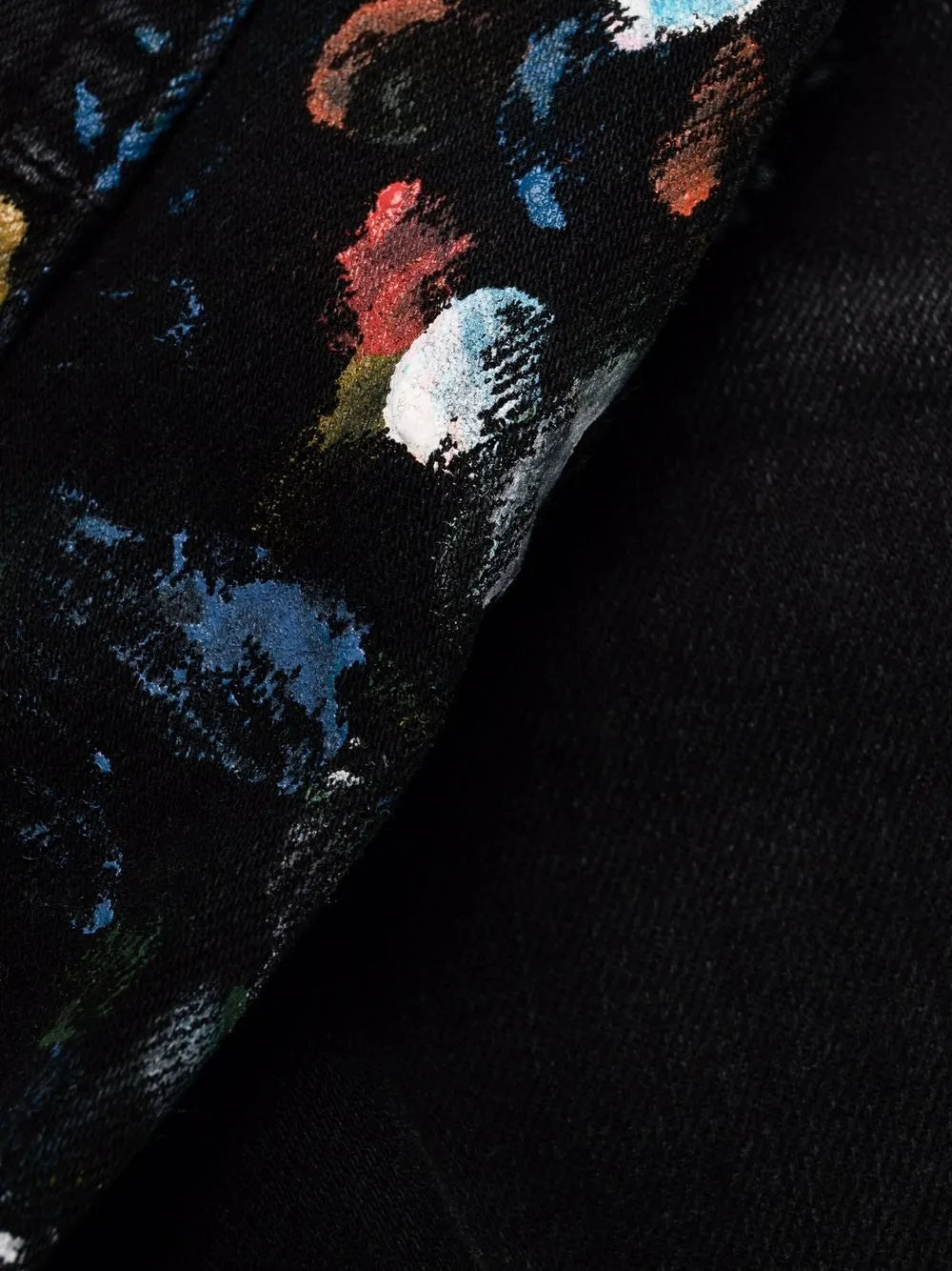 AMIRI skinny jeans con estampado de salpicaduras de pintura | Image 7