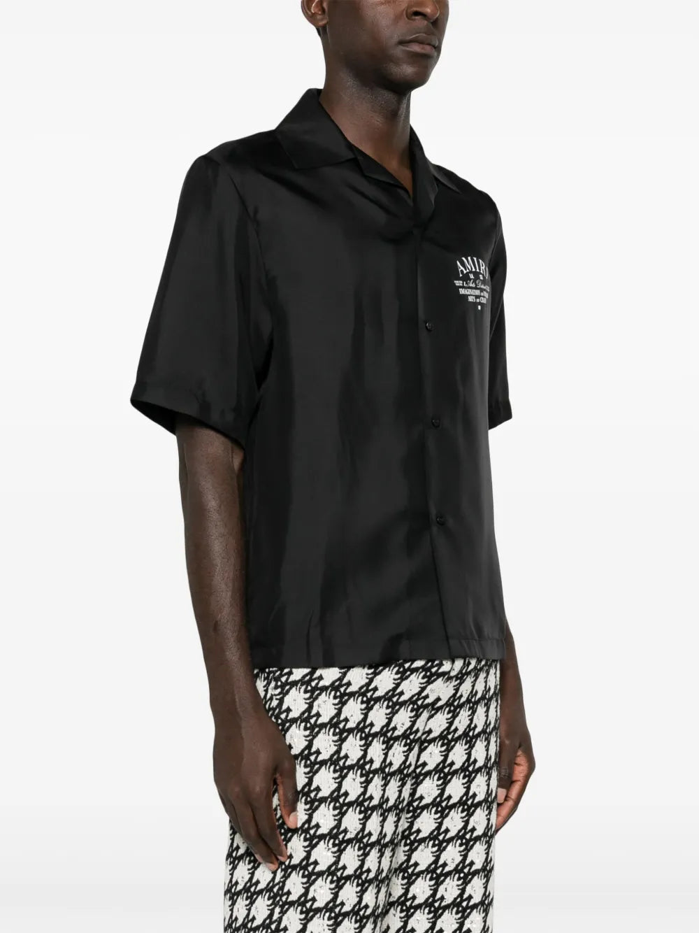 AMIRI camisa de seda con logo estampado | Ropa | Image 4
