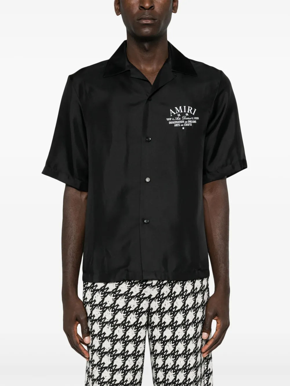 AMIRI camisa de seda con logo estampado | Camisas | Image 3