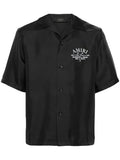 AMIRI camisa de seda con logo estampado | negro | Image 1