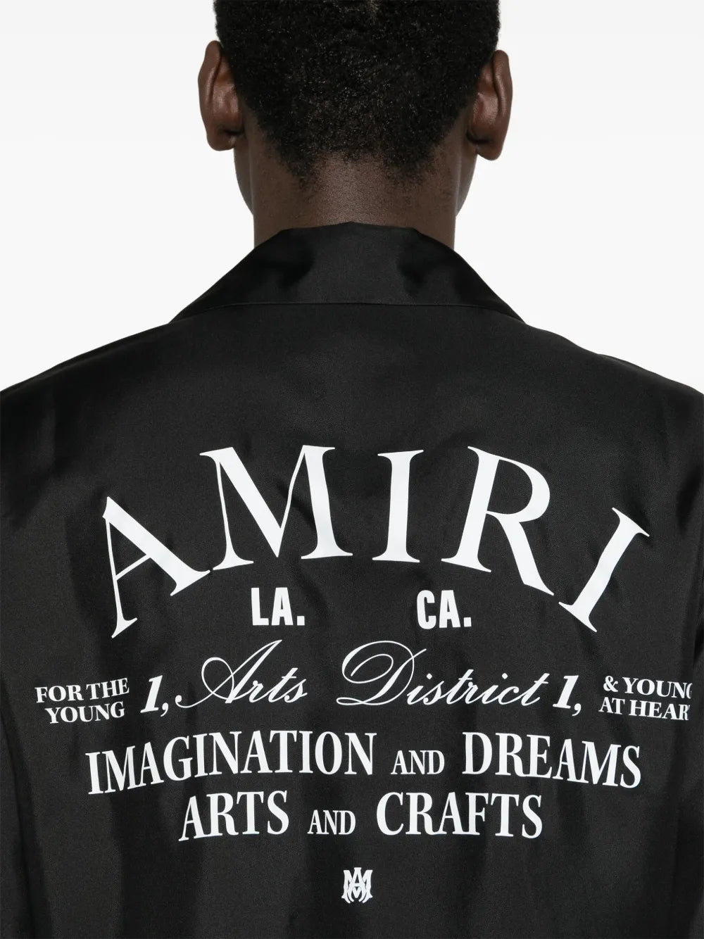 AMIRI camisa de seda con logo estampado | Image 5