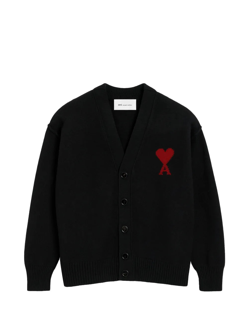 AMI Paris cárdigan Ami de Coeur | negro | Image 1