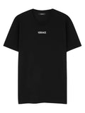 Versace playera con logo bordado | negro | Image 1