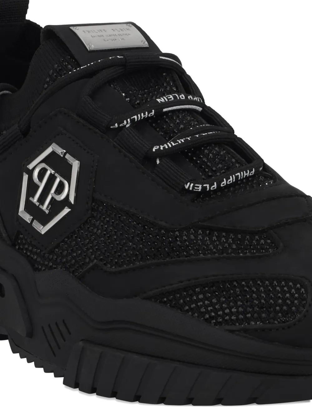 Philipp Plein tenis bajos Predator con strass | Image 5