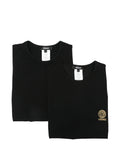 Versace pack de dos playeras con logo estampado | negro | Image 1