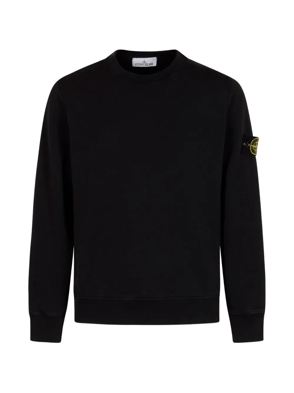 Stone Island sudadera con parche del logo | negro | Image 1