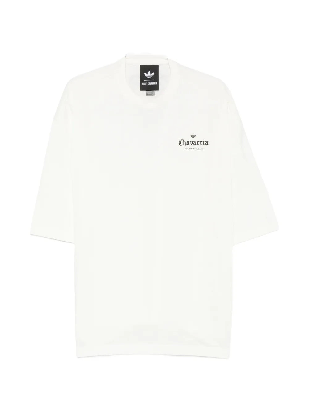 adidas playera con logo estampado en colaboración con Willy Chavarria | neutro | Image 1