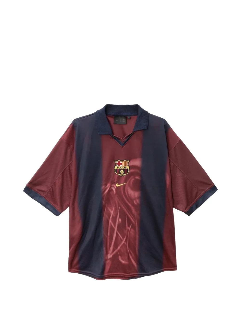 Travis Scott playera Home Skeleton en colaboración con Nike FC Barcelona | rojo | Image 1