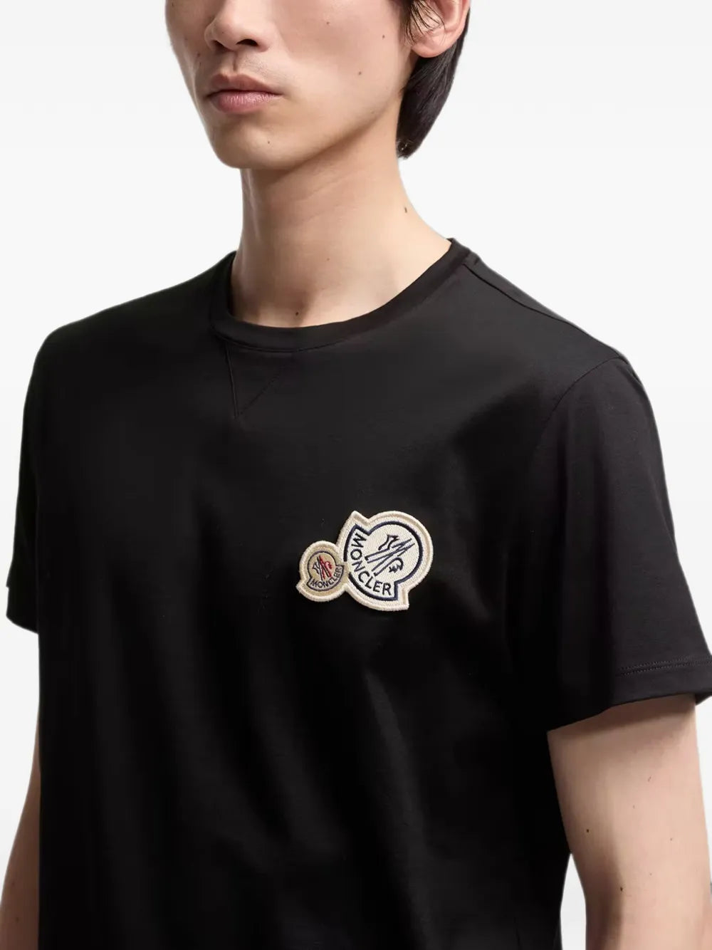 Moncler playera con parche del logo | Image 5