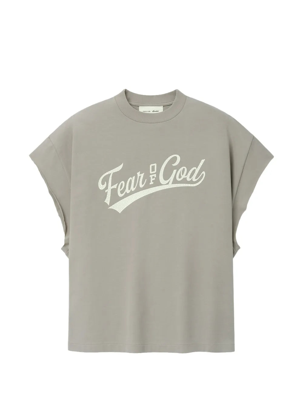 FEAR OF GOD ESSENTIALS playera Cut Off años 90 | gris | Image 1