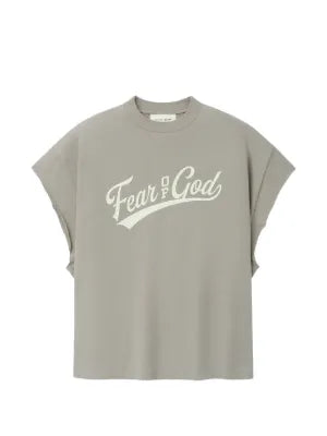 FEAR OF GOD ESSENTIALS playera Cut Off años 90 | gris | Image 1
